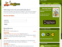 Tablet Screenshot of doggoes.com